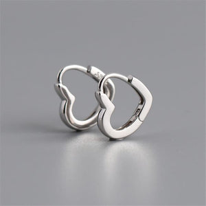 Mini anneaux COEUR de la COLLECTION ADDICT - boucles d’oreilles - La boutique by c.