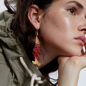 Boucles d'oreilles pendantes SEA SIDE