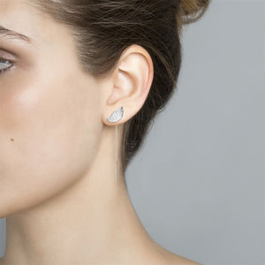 Boucles d'oreilles pendantes AILES D'ANGE