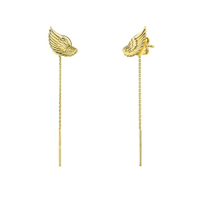 Boucles d'oreilles pendantes AILES D'ANGE