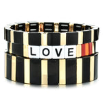 Bracelet BLACK LOVE de la COLLECTION ZIGZAG