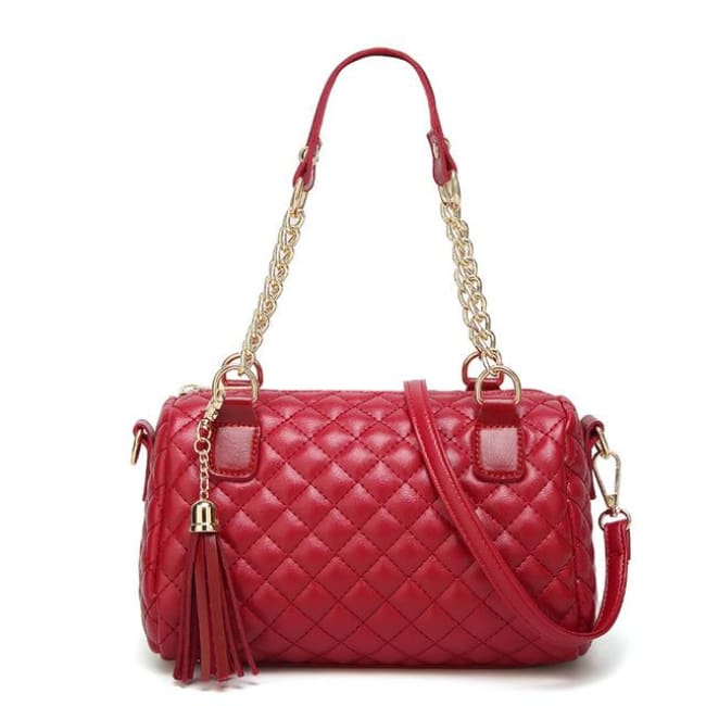 Sac MONTORGUEIL de la COLLECTION PARISIENNE - rouge - sacs - La boutique by c.