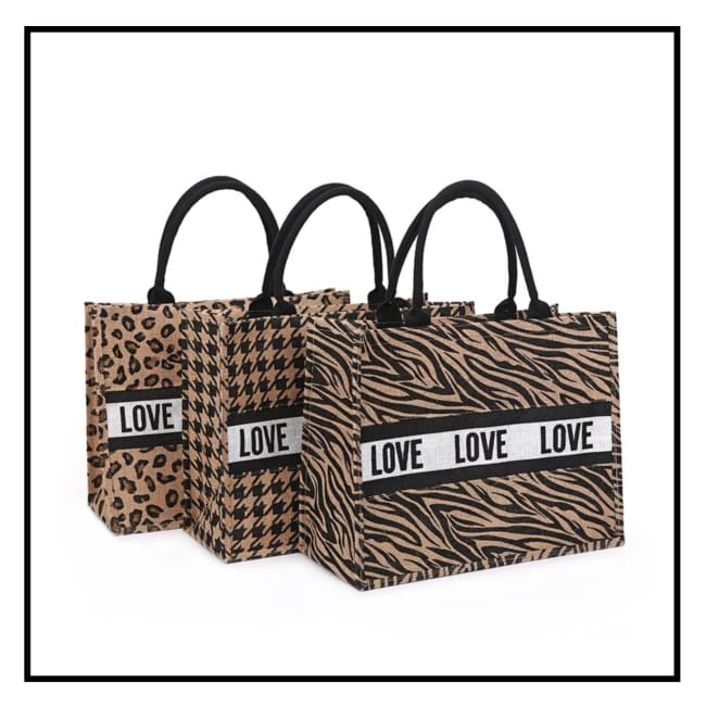 Shopping bag LOVE - sacs - La boutique by c.