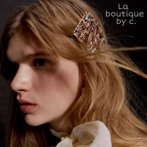 Trio de barrettes VANITEUSE - Accessoires pour cheveux - La boutique by c.